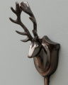 Reindeer Wall Hook Bronze