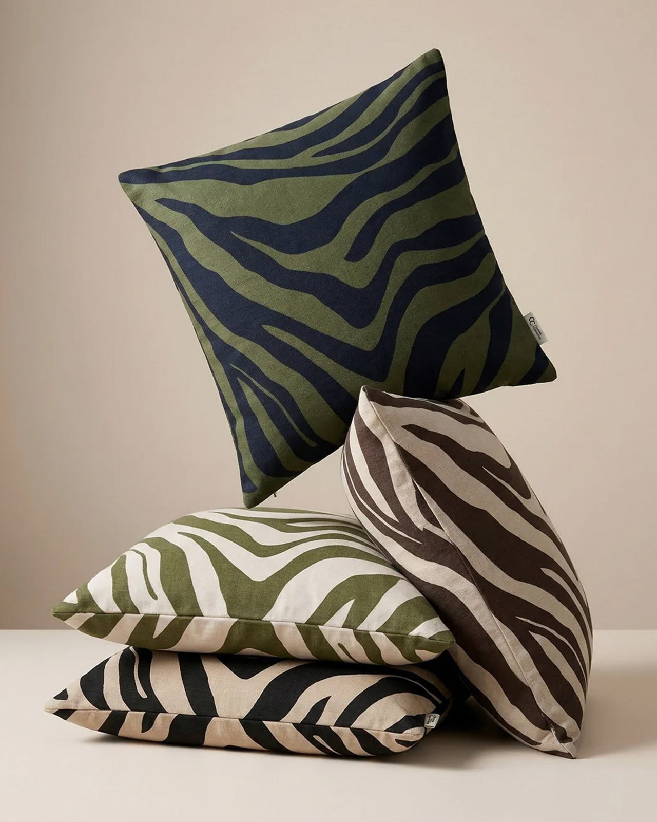 Savannah cushion cover green/black