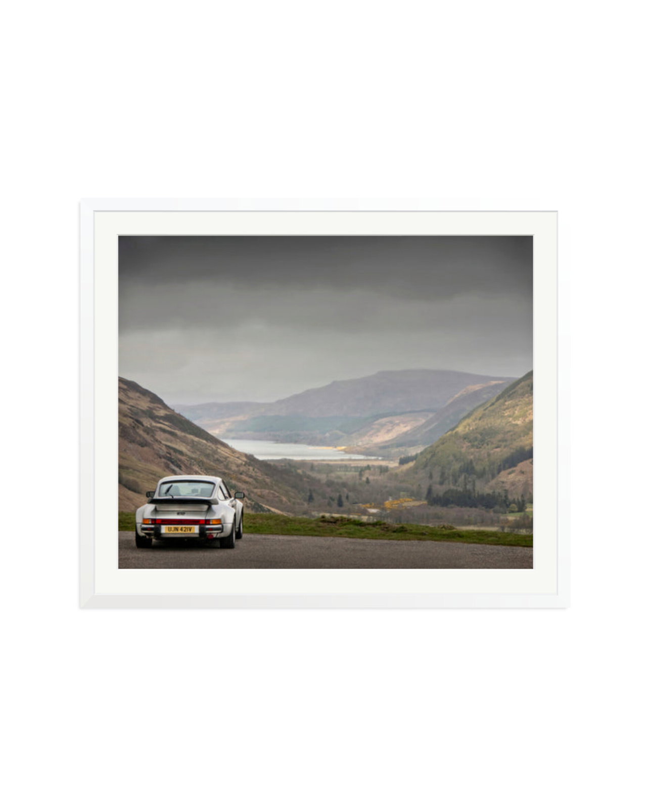 Porsche 911 Turbo White / XXL
