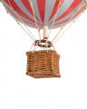 Travels Light luchtballon zilver/rood