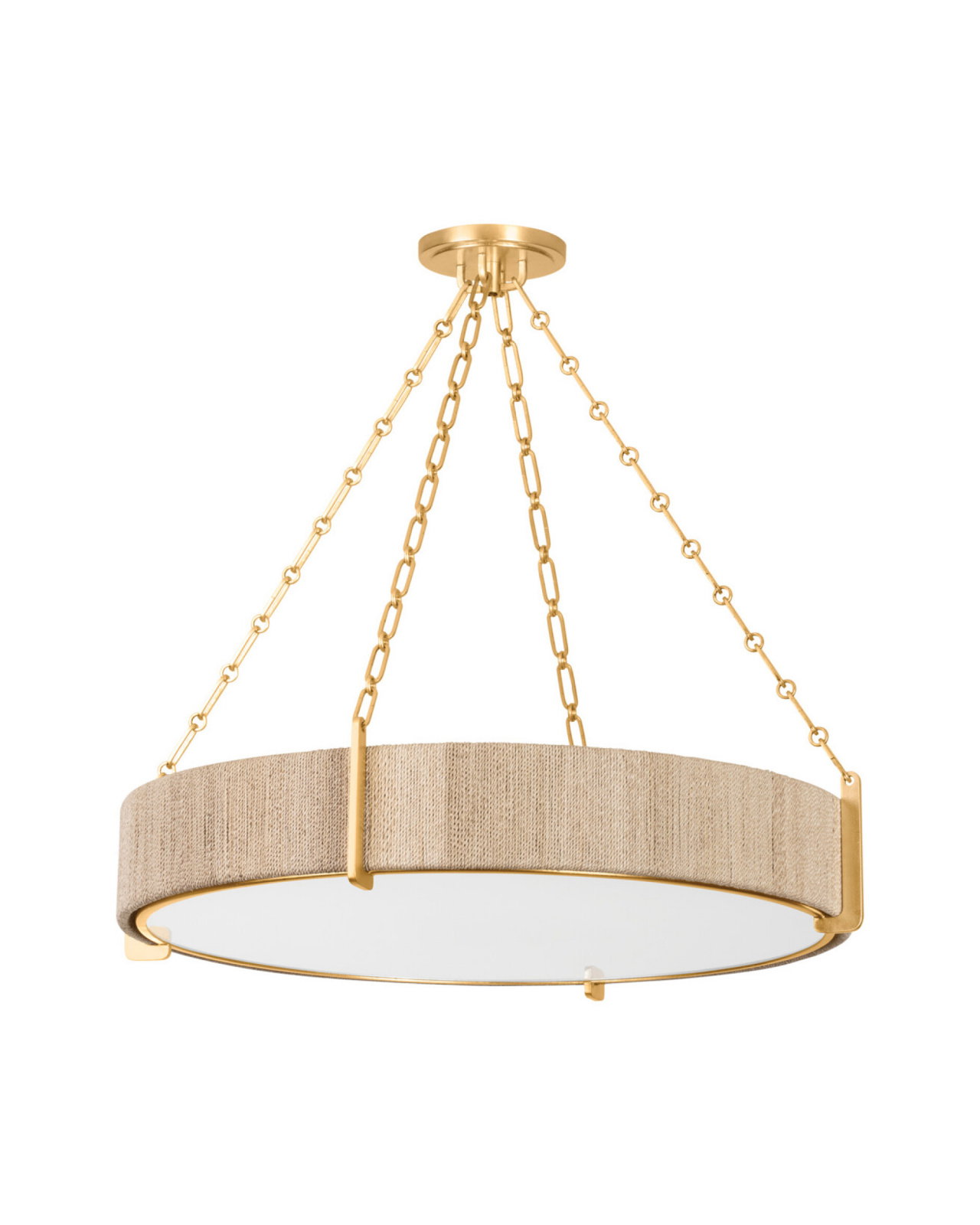 Quebec Chandelier Gold Leaf