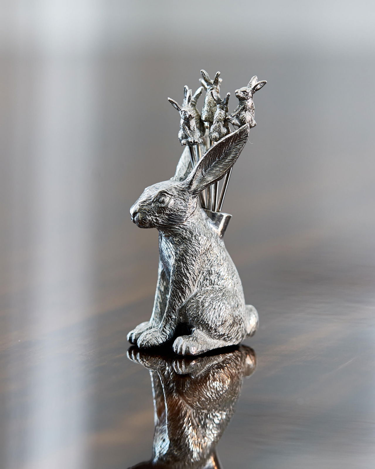 Kanin cocktailpinnar tenn