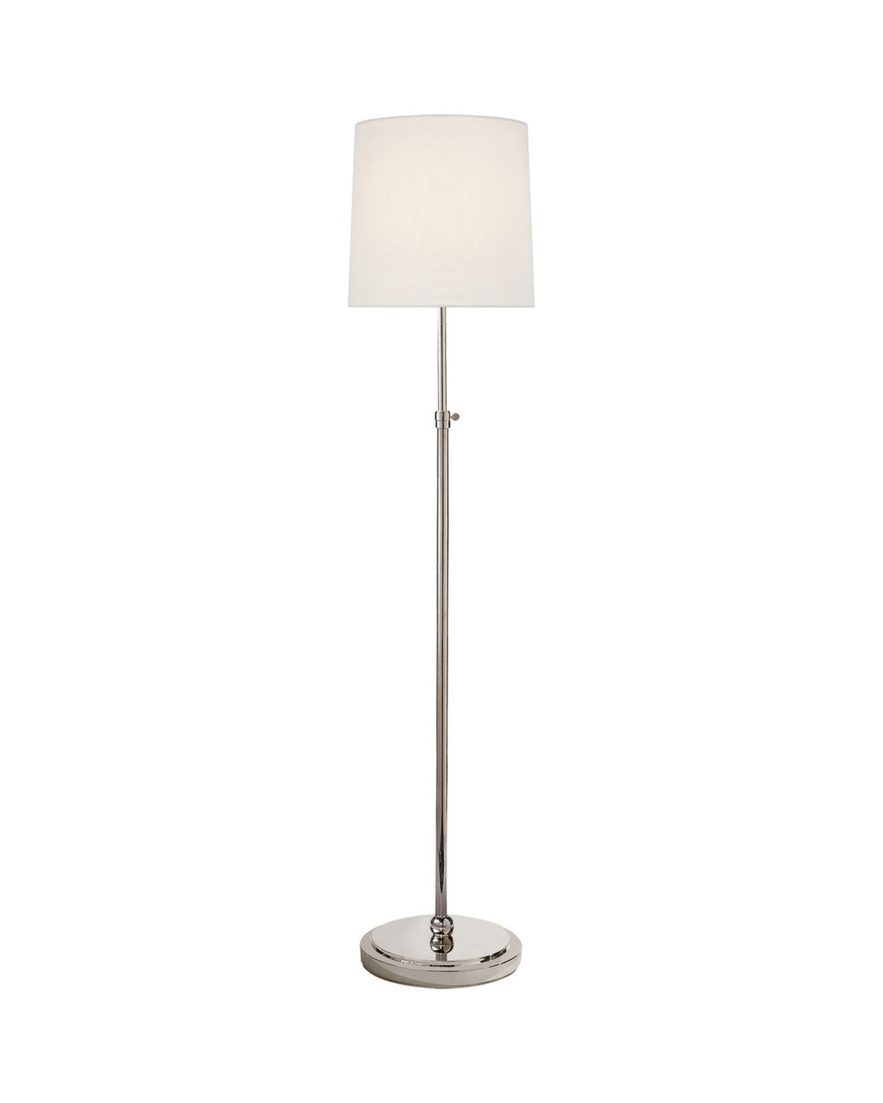 Bryant Wrapped Floor Lamp Nickel