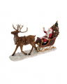 Santa in sleigh christmas decoration