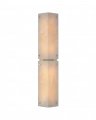 Clayton 25" Wall Sconce Polished Nickel and Alabaster
