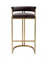 Dante Bar Stool Savona Grey Velvet