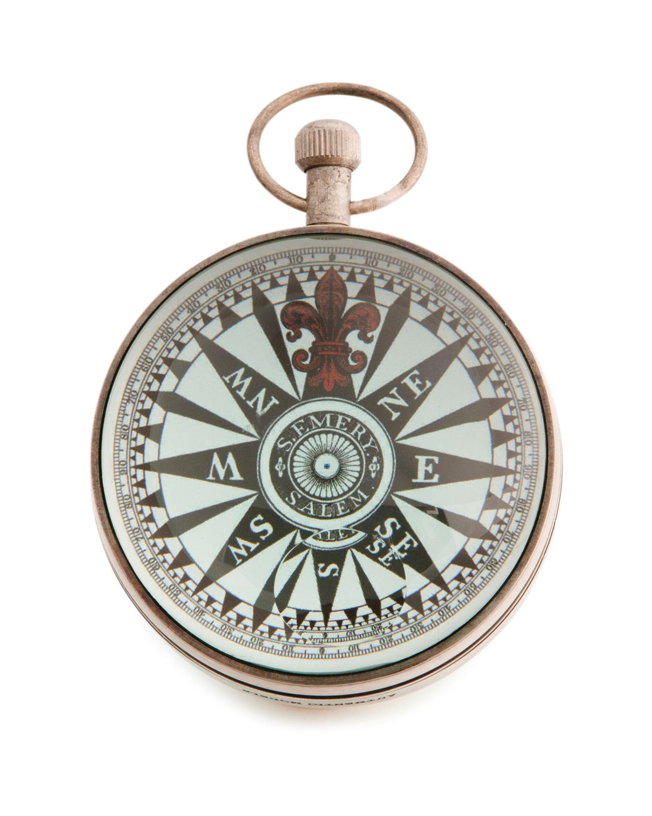 Eye of Time Clock, Silver