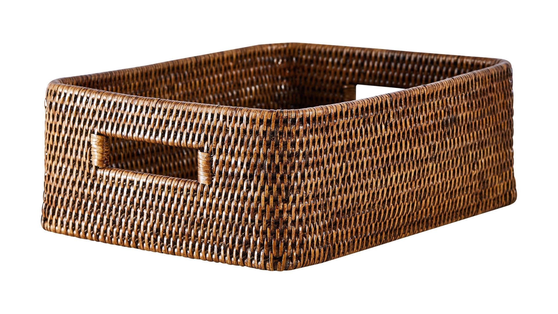 Cognac Förvaringskorg Rotting