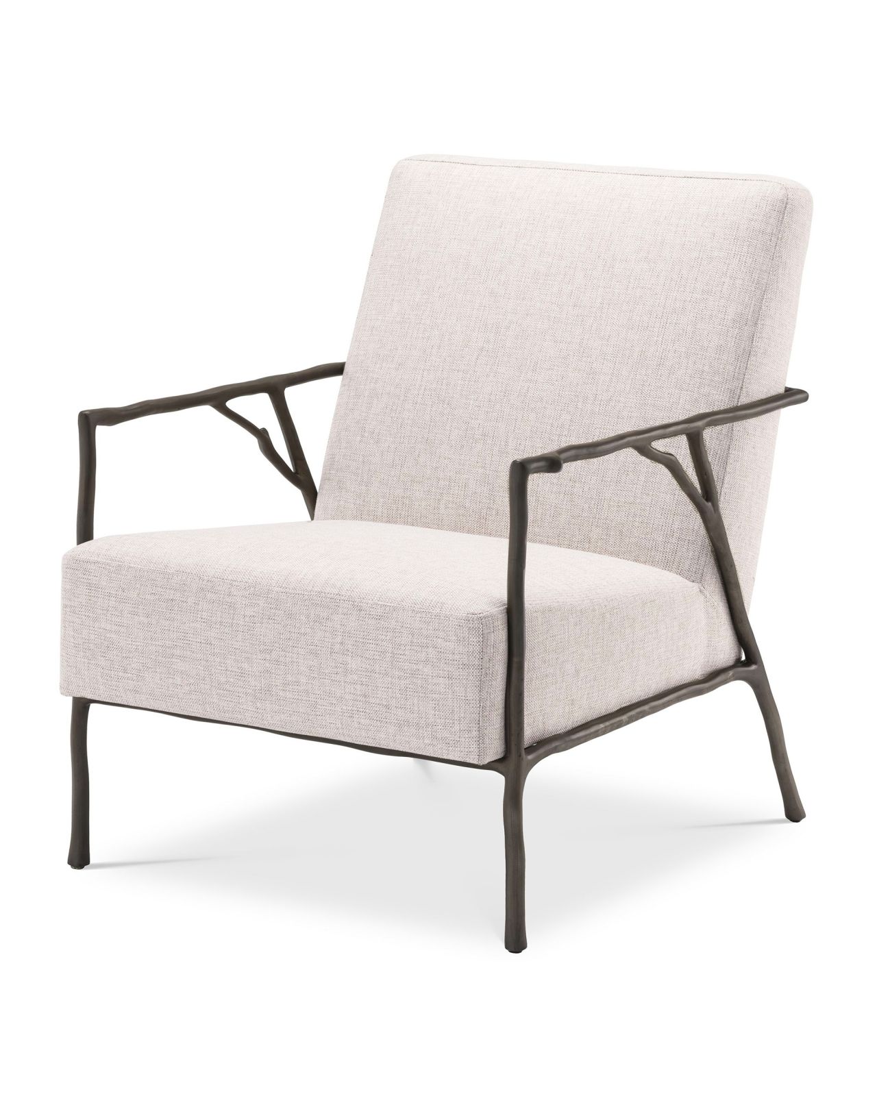 Antico Armchair Natural / Bronze