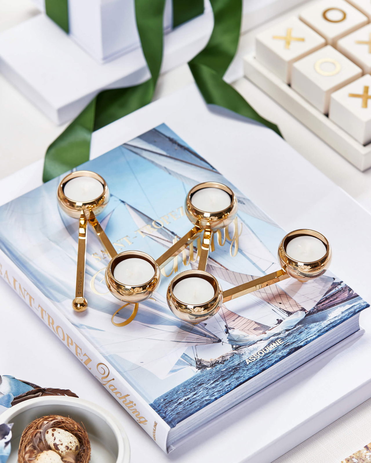 Constella ljusstake mässing