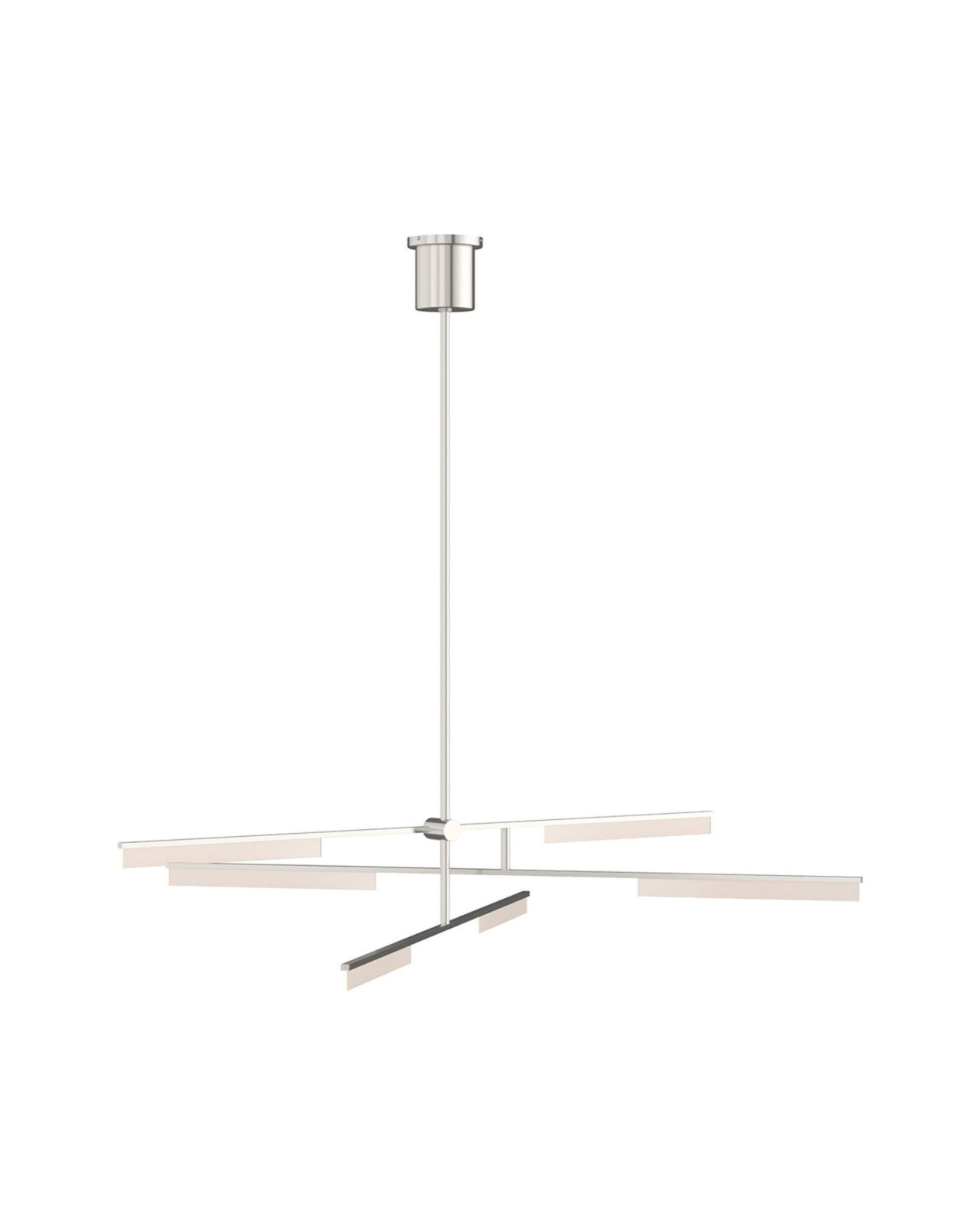 Klee 6-Light Chandelier Polished Nickel