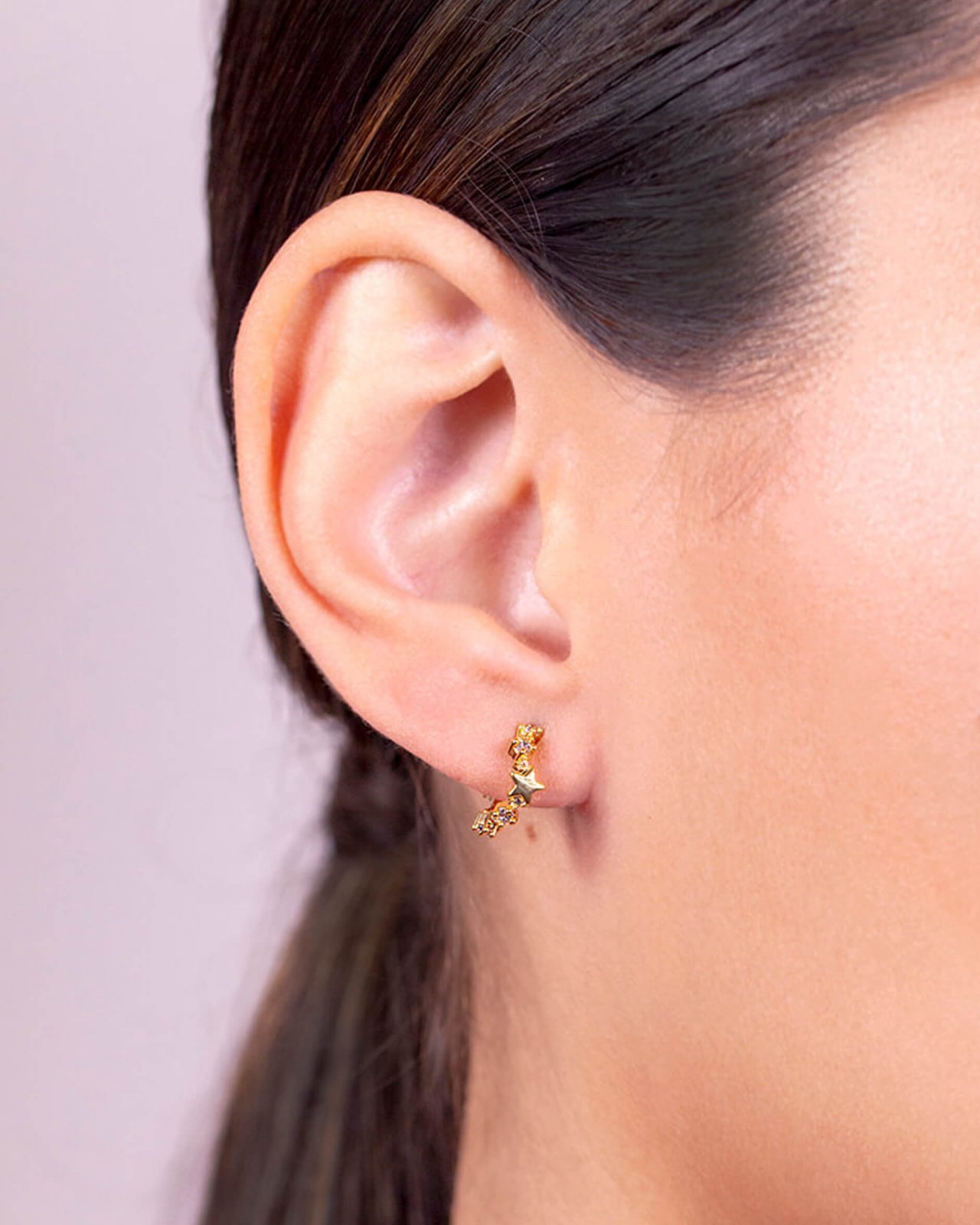 Petite Capella Earrings Crystal
