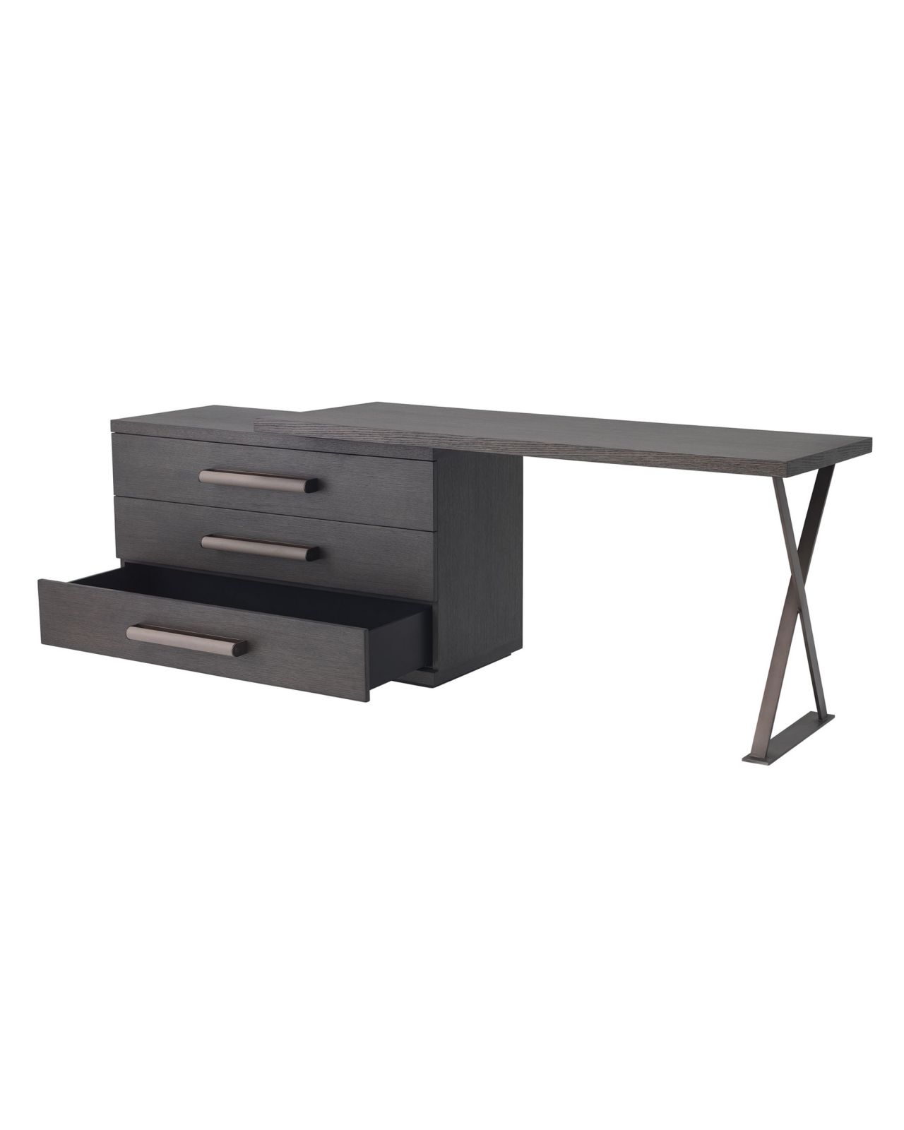 Sanderson skrivbord brun