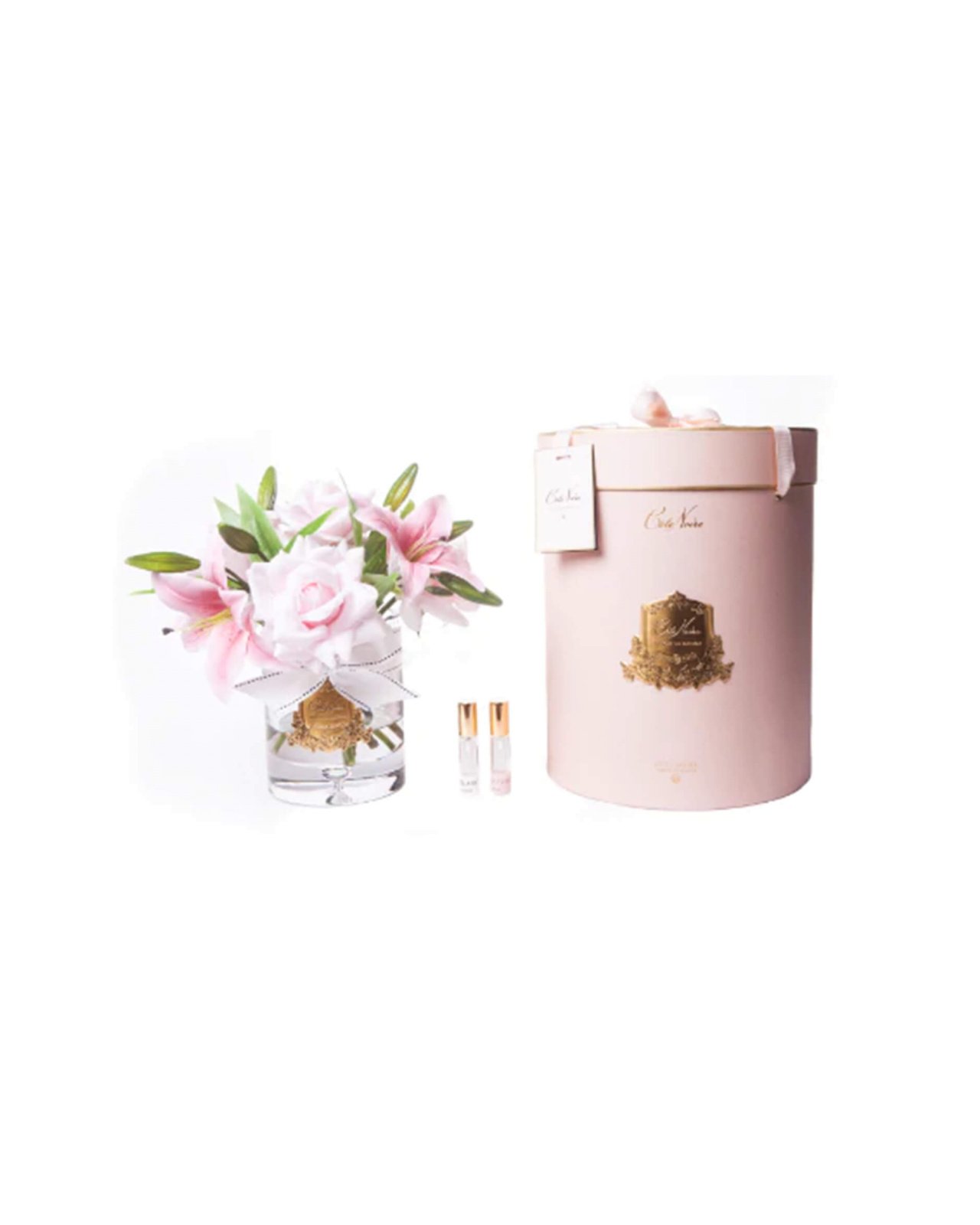 Luxe Bouquet gåvoset rosa
