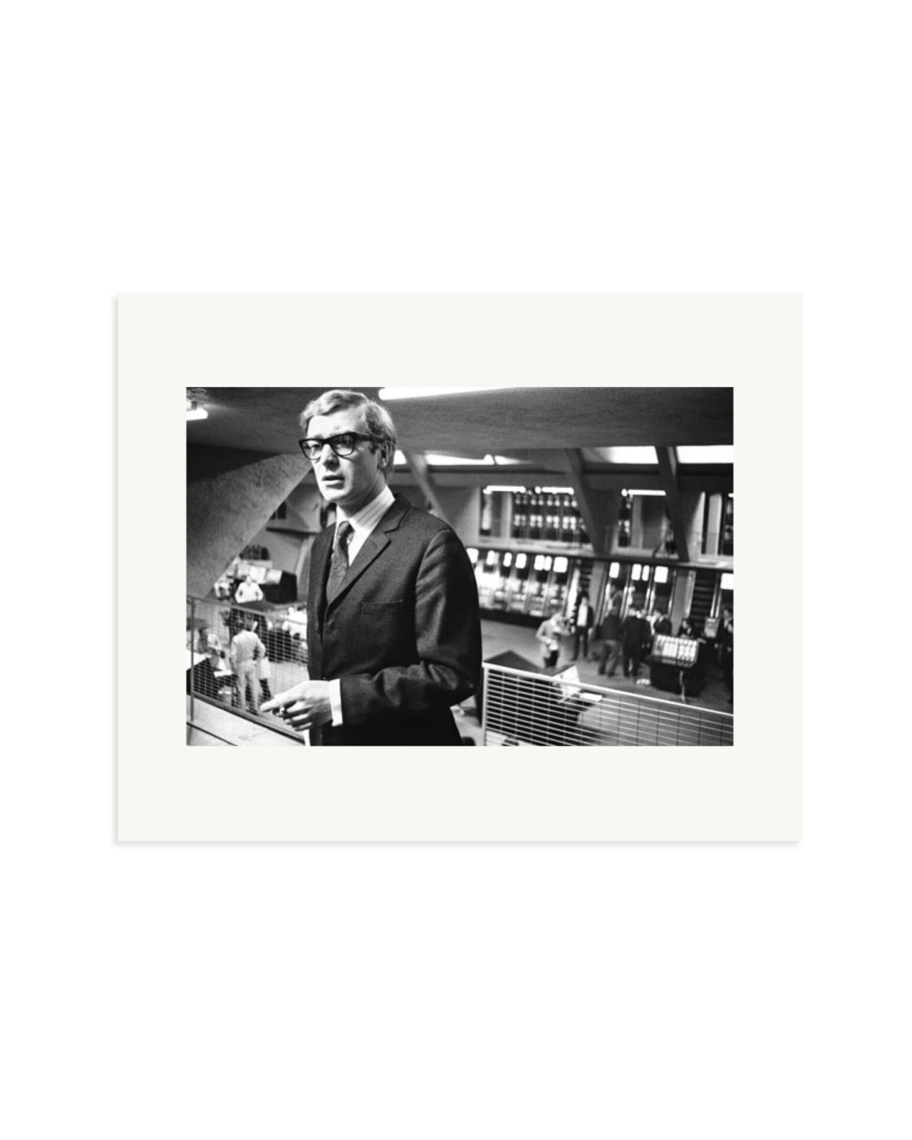 Michael Caine at Pinewood Studios Print Only / Medium