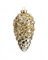 Ethan Pine Cone Ornament Gold