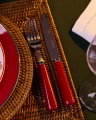 Newport Deep Red Besteck-Set