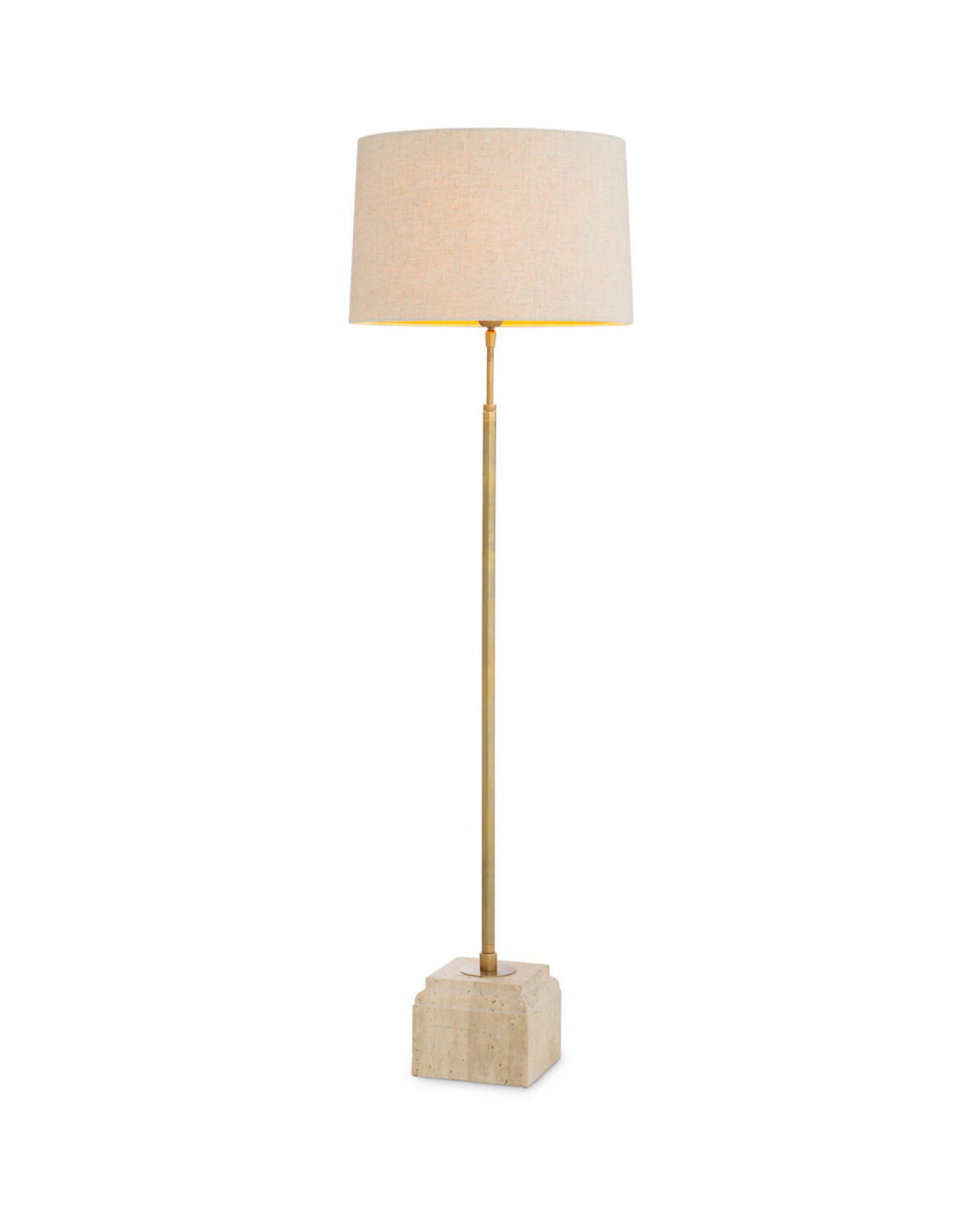 Rialta golvlampa mässing