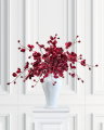 Magnolia Blossom dekorationskvist vinröd