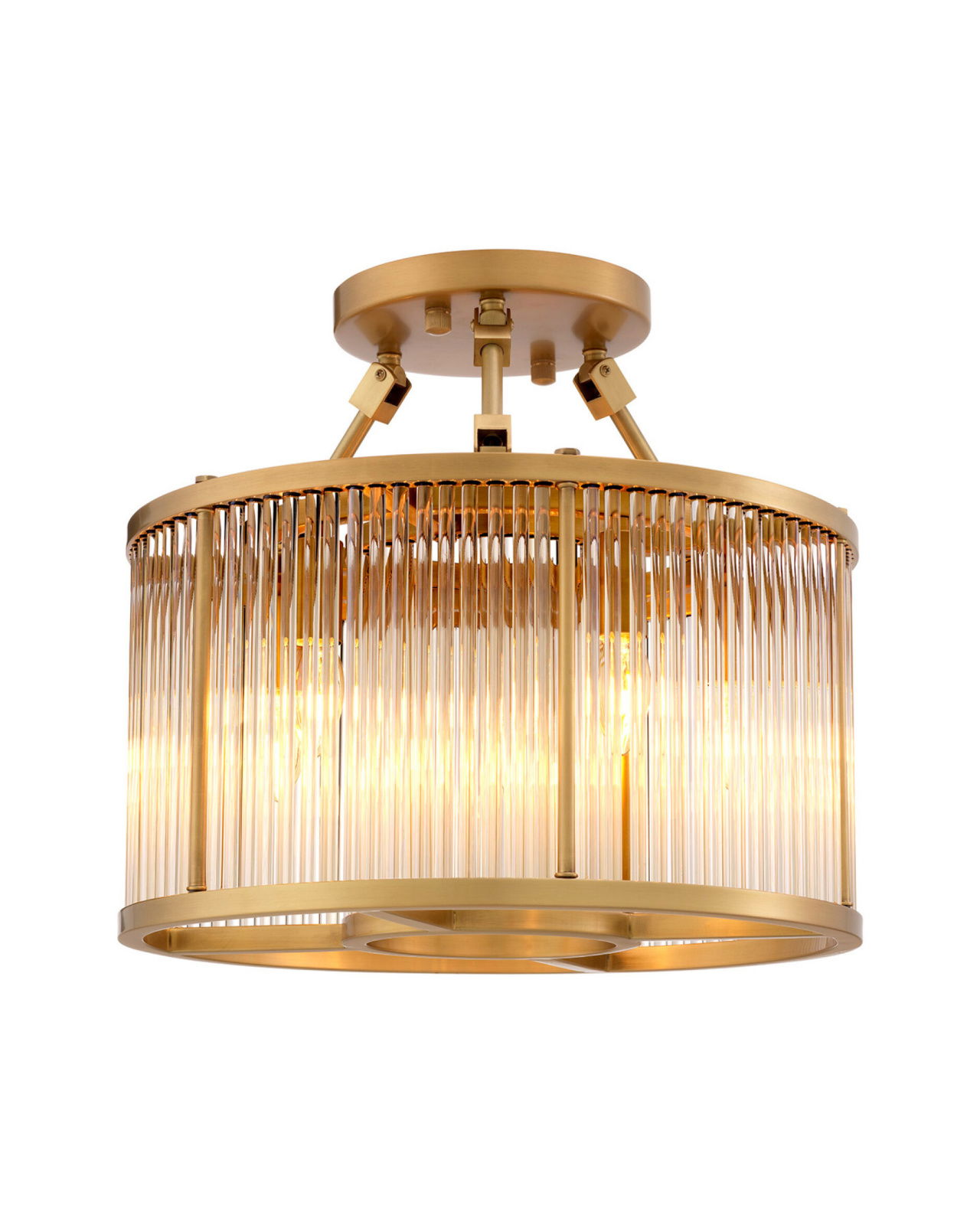 Bernardi Chandelier Antique Brass