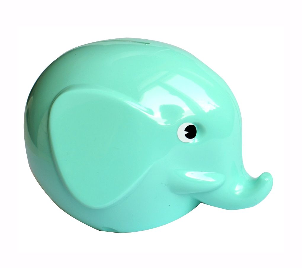 Mint Elephant Piggy Bank, maxi