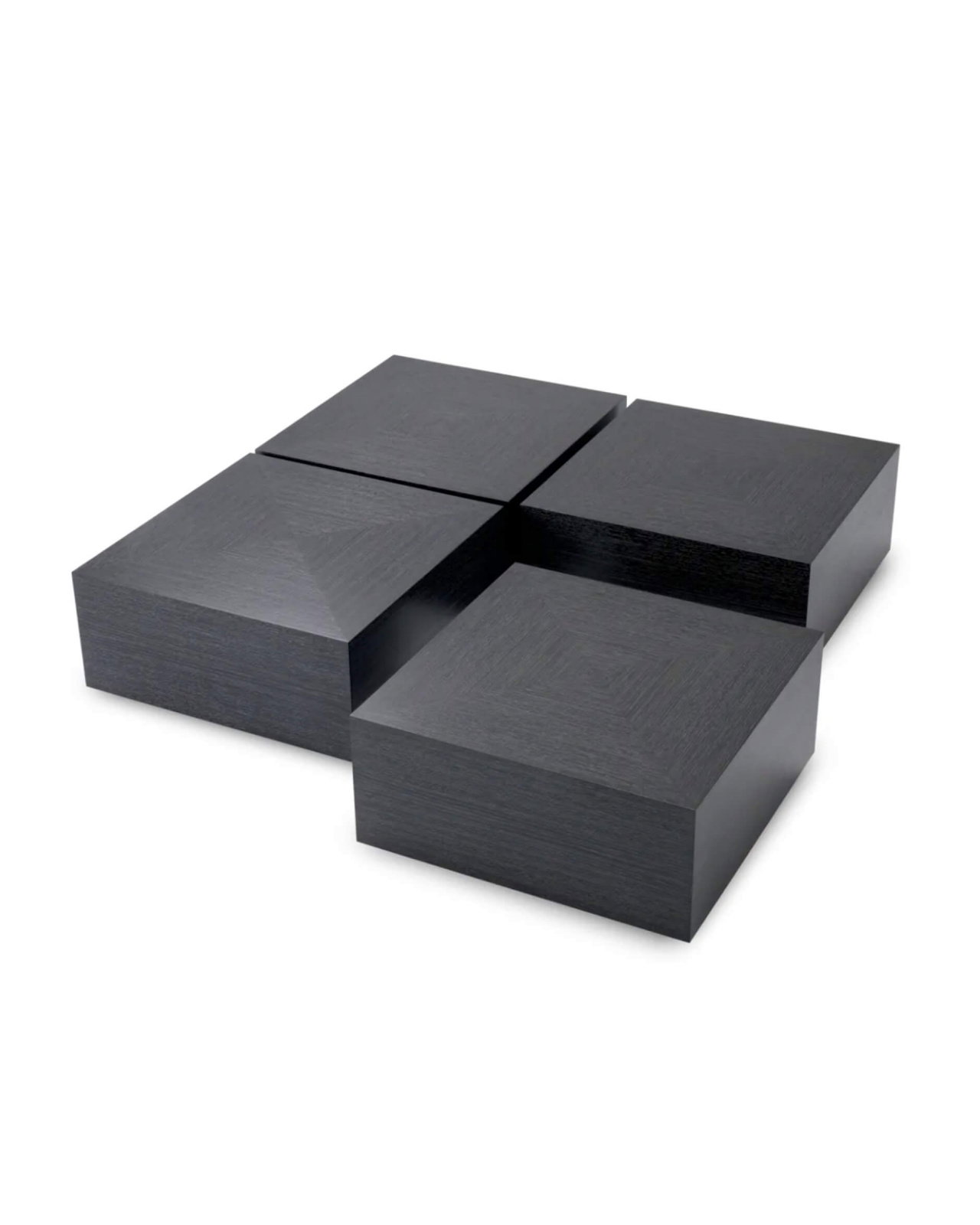 Puro Couchtisch 4er-Set Anthrazit