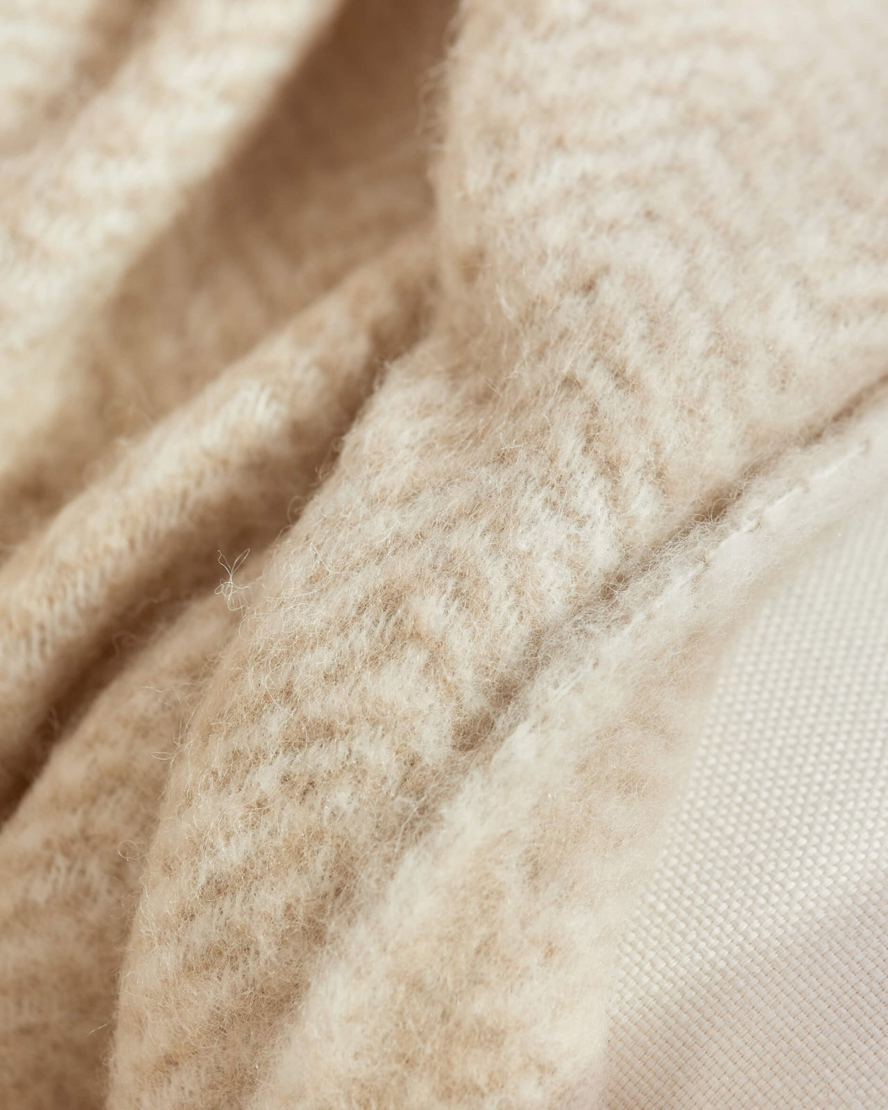 Savoie Herringbone Plaid Sand