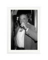 Charles Bukowski Portrait White / XXL