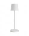 Nevis Accent Rechargeable Table Lamp Matte White