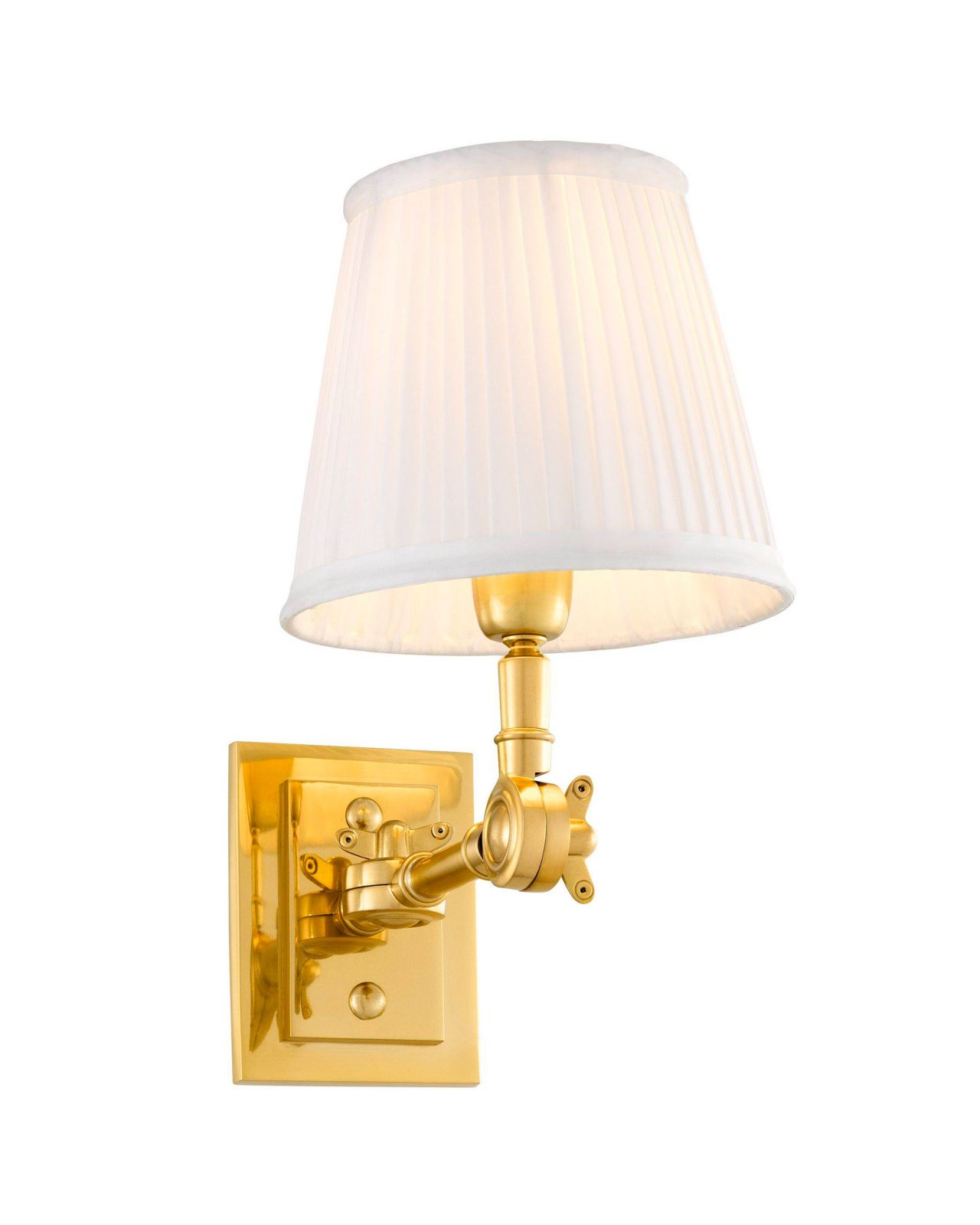 Wentworth Wall Lamp Gold/White