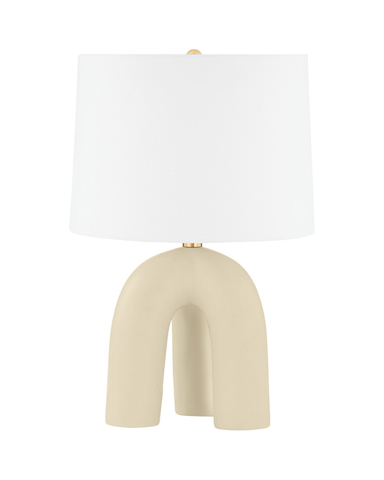 Mills pond bordlampe antikk messing