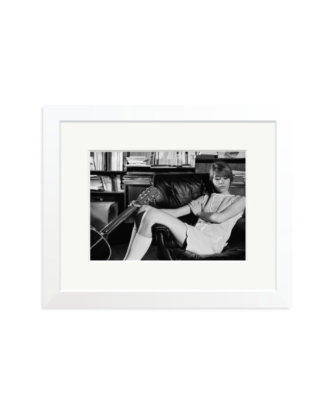 Francoise Hardy at Home White / Small