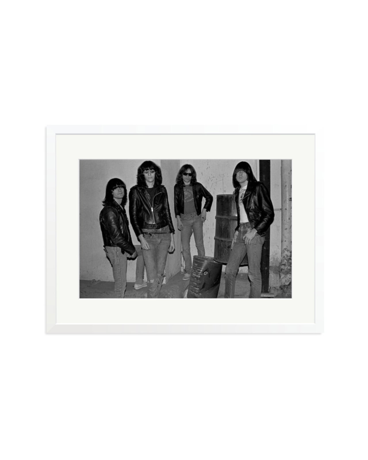 Joey Ramone and The Ramones 1978 White / XL