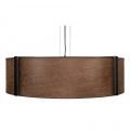 Calgary ceiling lamp leather brown