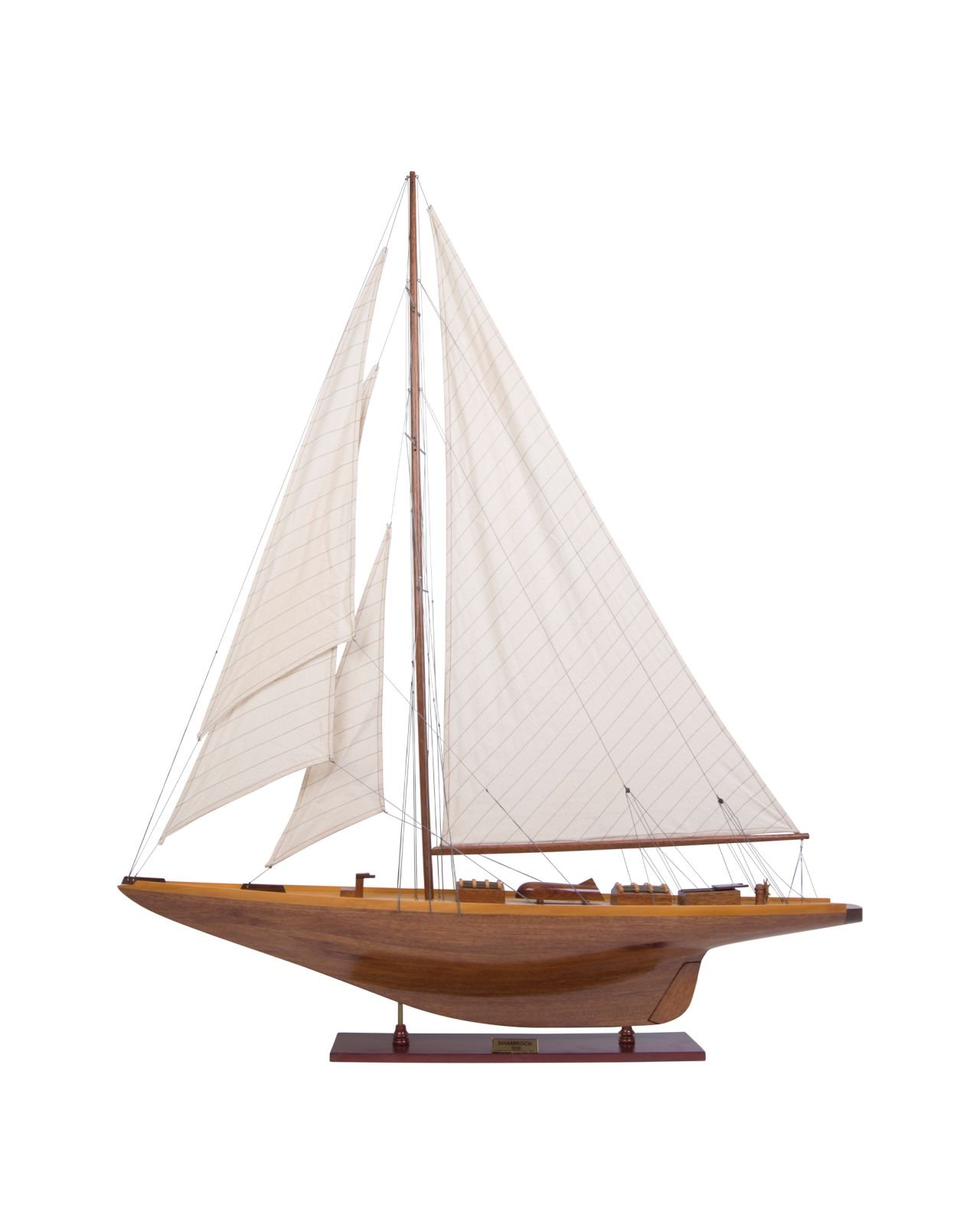 Shamrock Yacht Wood modellbåt