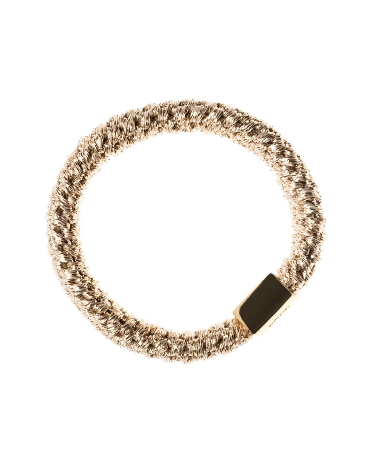 Fat Hair Tie Hair Elastic Sparkled Cool Camel