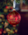 Lux Merry Christmas julekule 2026