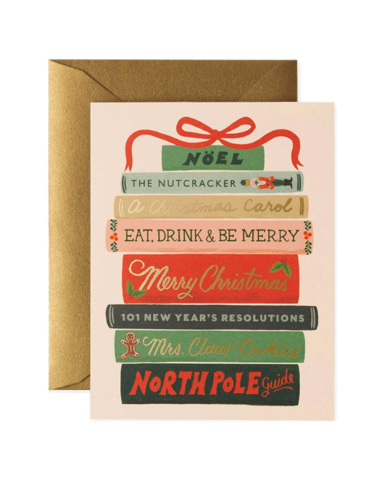 Holiday Books Christmas Card