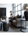 Andorra soffa 2-sits true brown