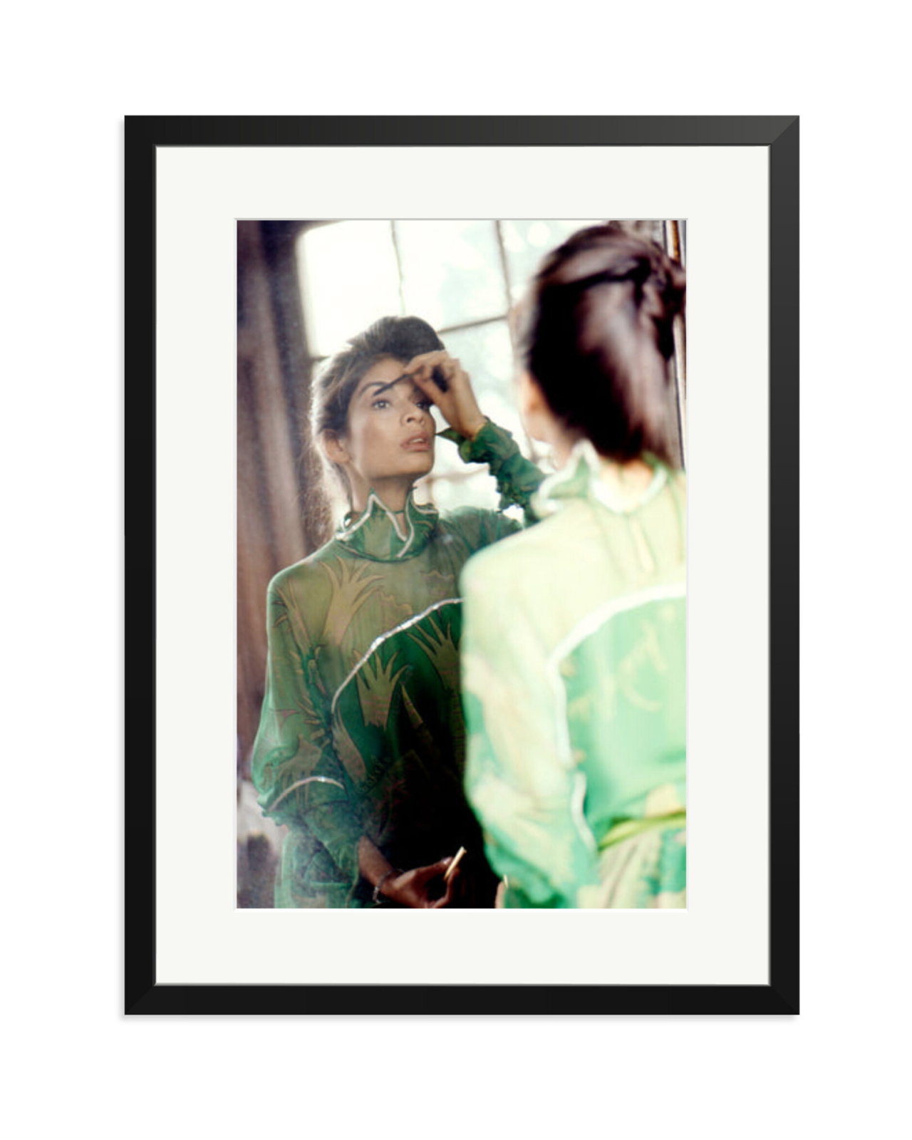 Bianca Jagger in Green Black / XL