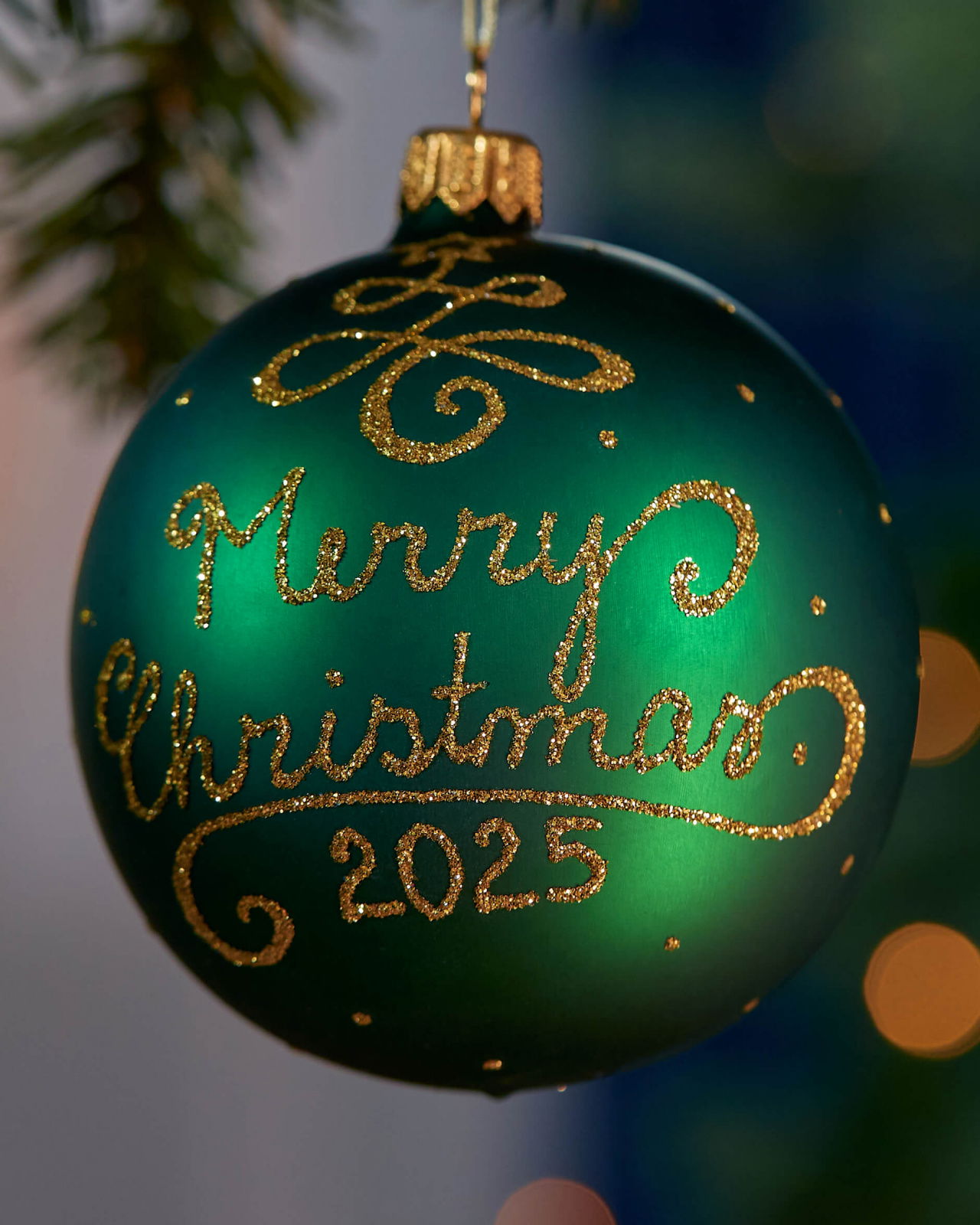 Lux Merry Christmas julkula 2025 8cm