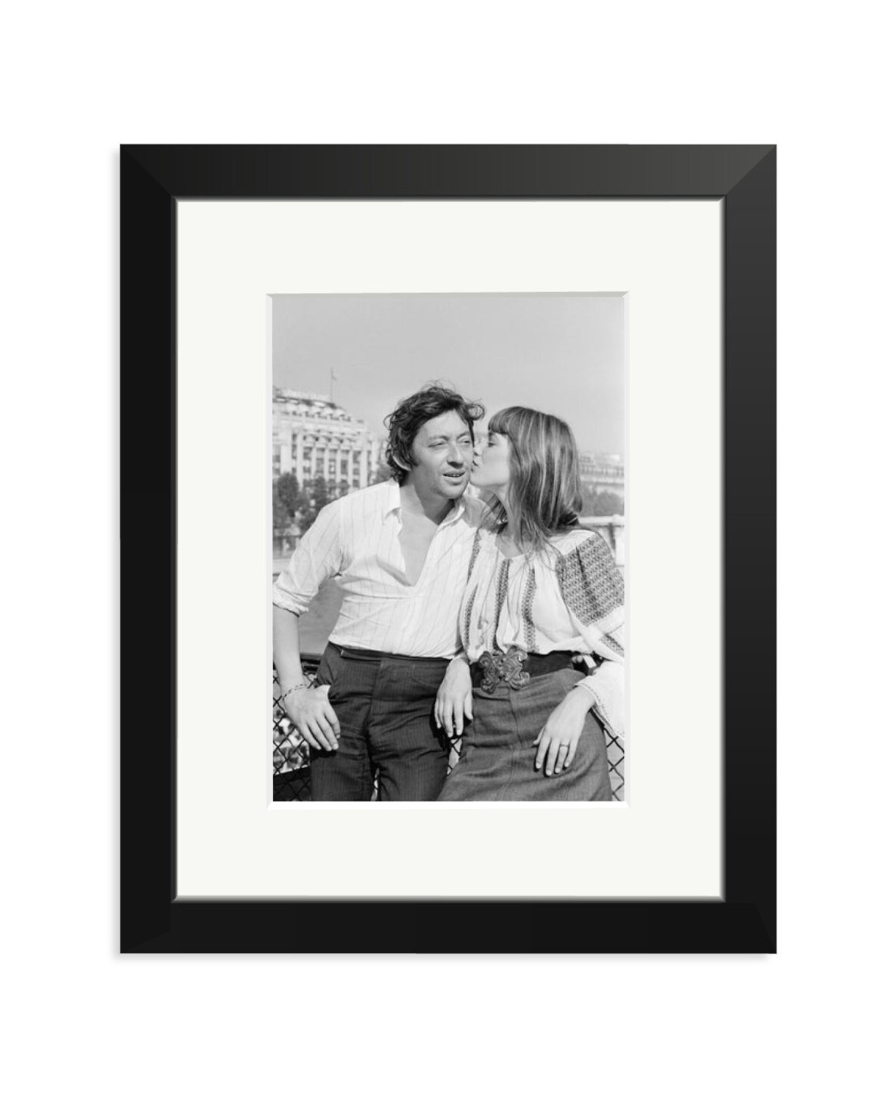 Gainsbourg and Birkin in Paris Black / Small