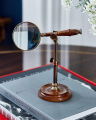 Magnifying Glass With Stand, Bronzed