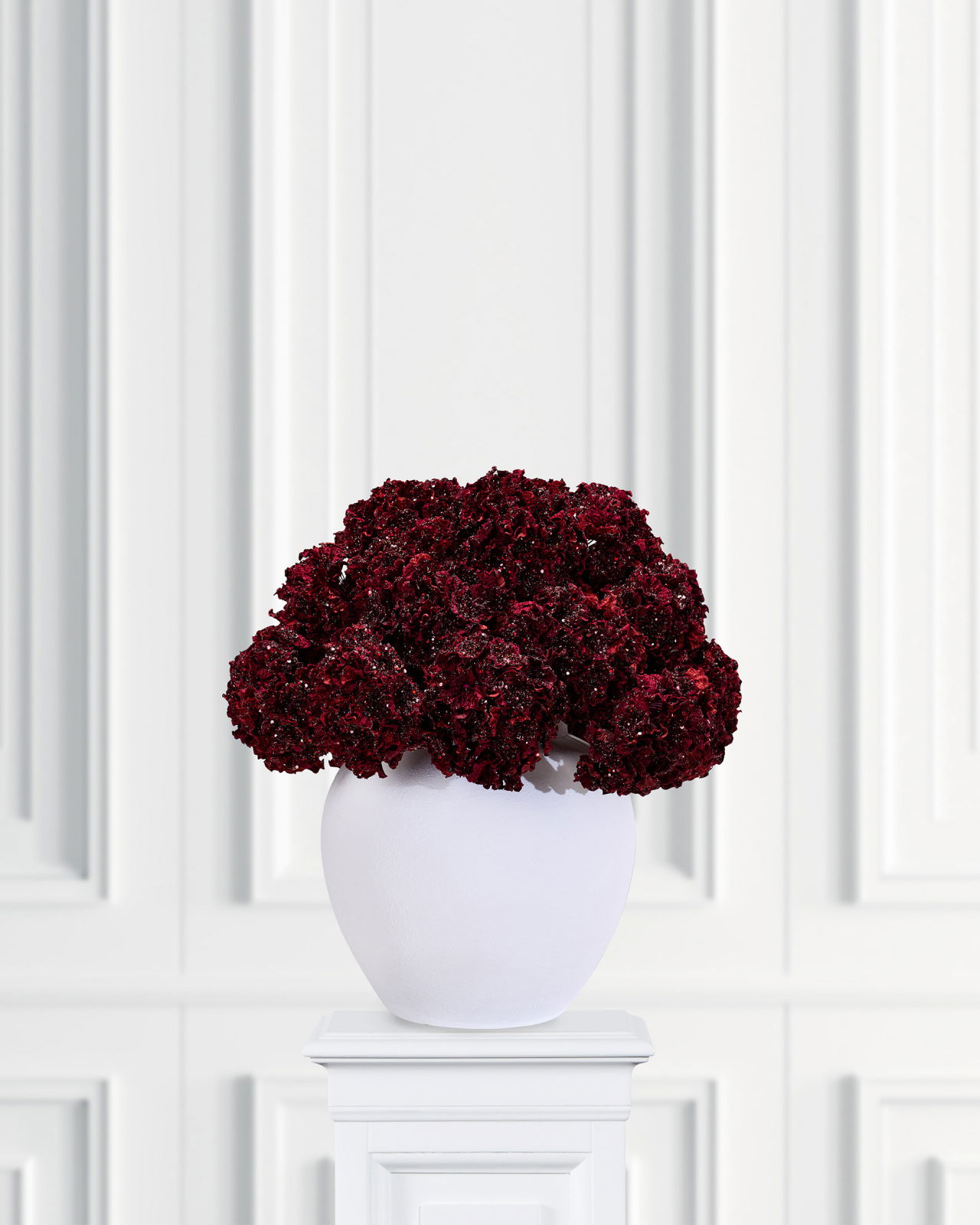 Hortensia decoratietak wijnrood