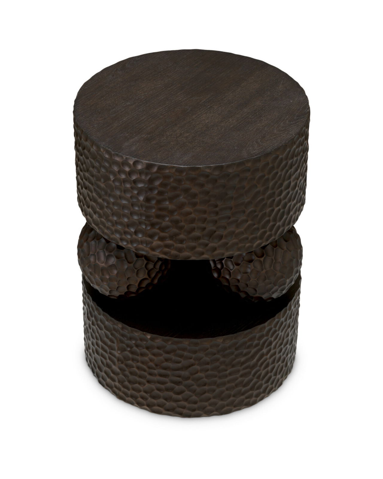 Thoren Side Table Ebony Oak Veneer