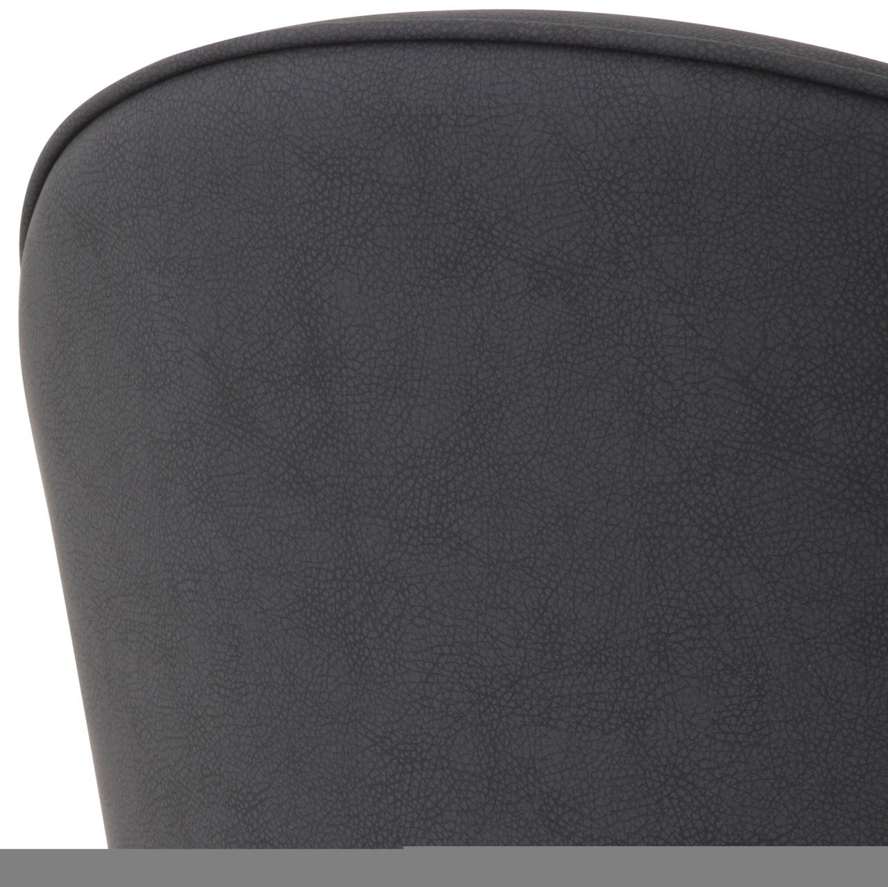 Cooper matstol faux leather grey 2-set