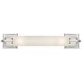 Openwork Long Sconce Chrome