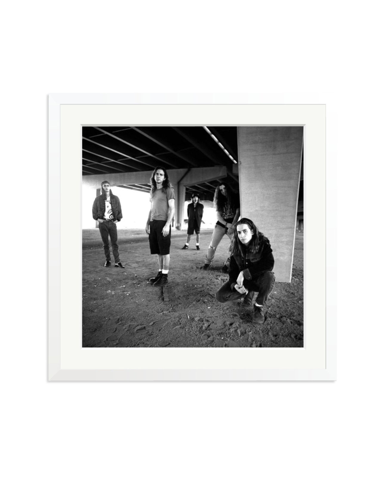 Pearl Jam in 1991 White / XL