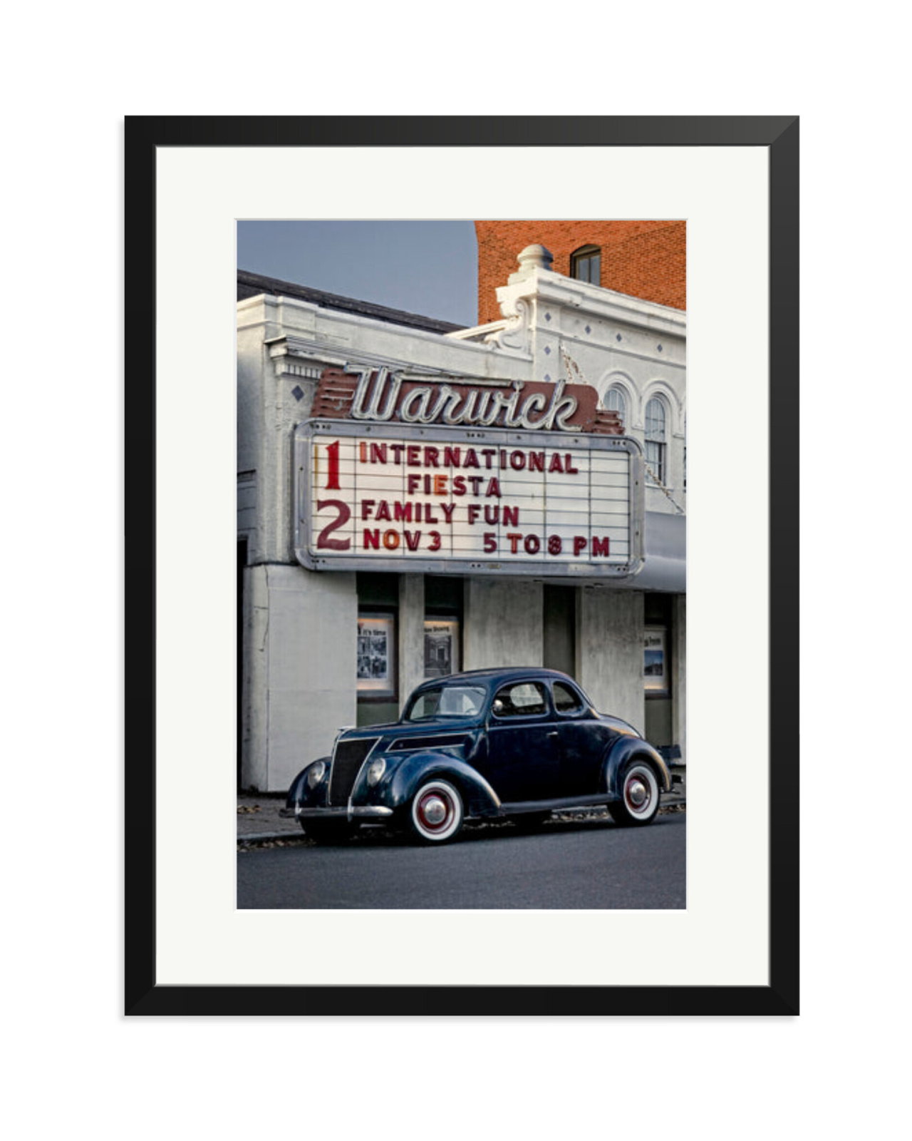 1937 Ford Coupe Black / XL
