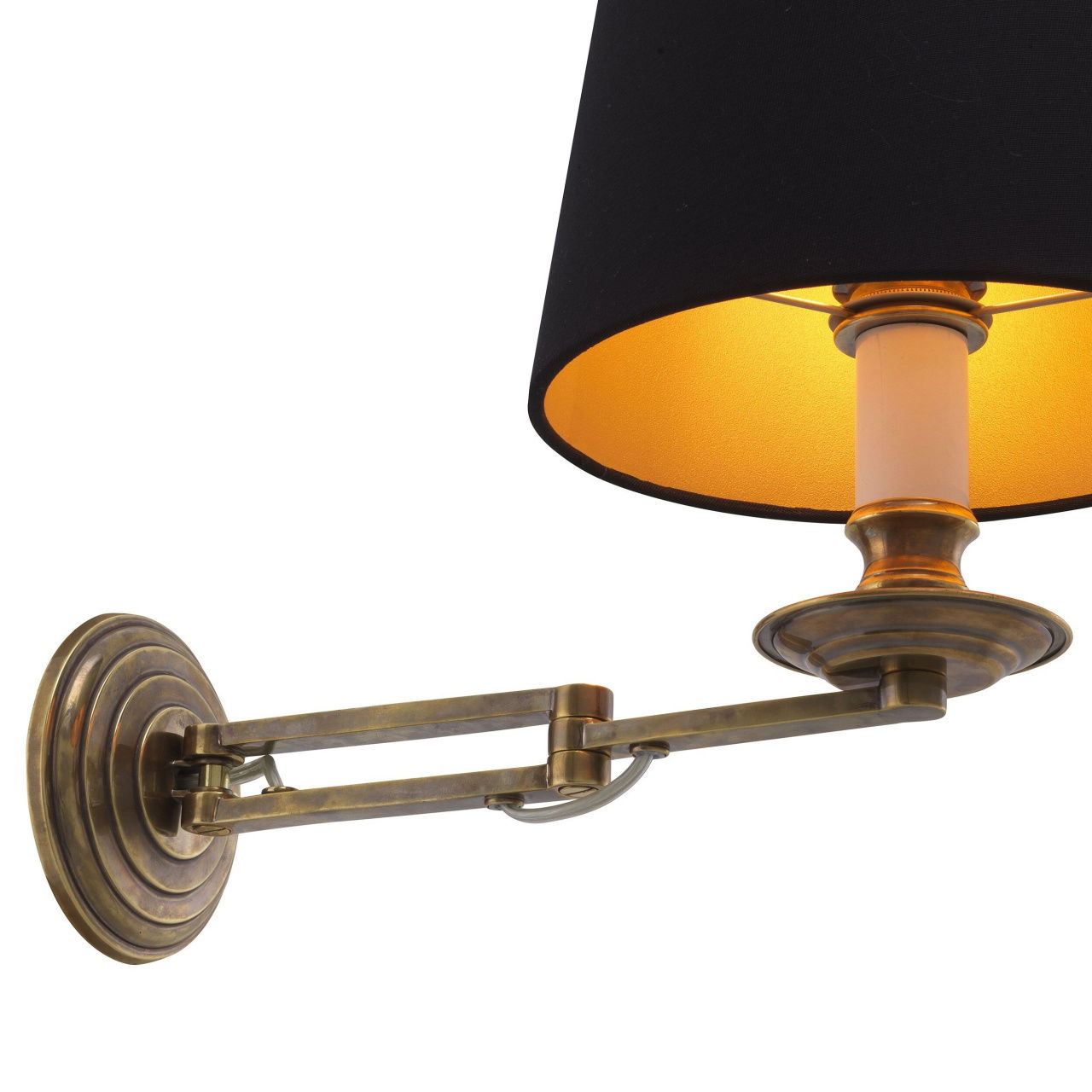 Eclips Wall Lamp Vintage Brass